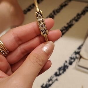 Rivet and Thread Bracelet